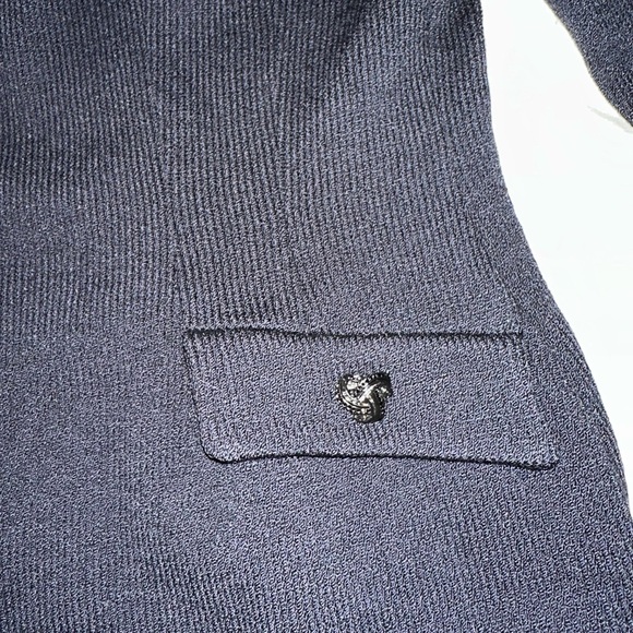 St. John Evening Santana Knit Blazer - Picture 7 of 9